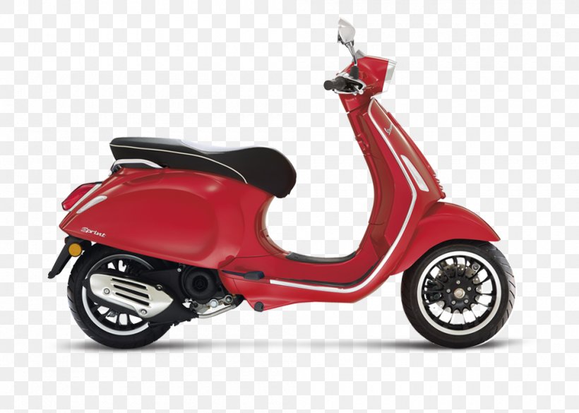 Piaggio Vespa Sprint Motorcycle Scooter, PNG, 1000x714px, Watercolor, Cartoon, Flower, Frame, Heart Download Free