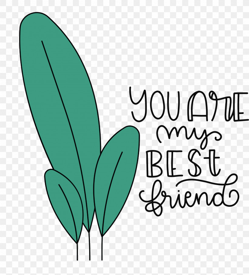 Best Friends You Are My Best Friends, PNG, 2716x3000px, Best Friends, Biology, Flower, Geometry, Green Download Free