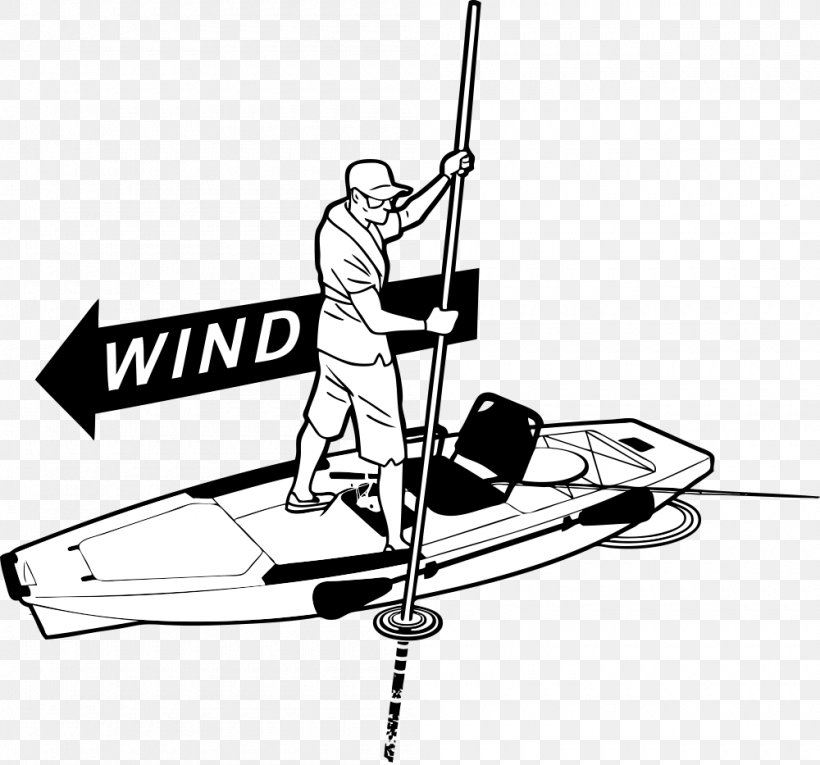 Drawing Kayak Fishing Clip Art, PNG, 1000x933px, Drawing, Area, Arm, Art, Black And White Download Free