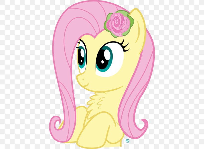 Fluttershy Rarity Rainbow Dash Equestria Clip Art, PNG, 426x600px, Watercolor, Cartoon, Flower, Frame, Heart Download Free