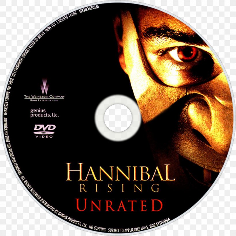 Hannibal Lecter Hannibal Rising Film DVD 0, PNG, 1000x1000px, Hannibal Lecter, Compact Disc, Dvd, Film, Film Poster Download Free