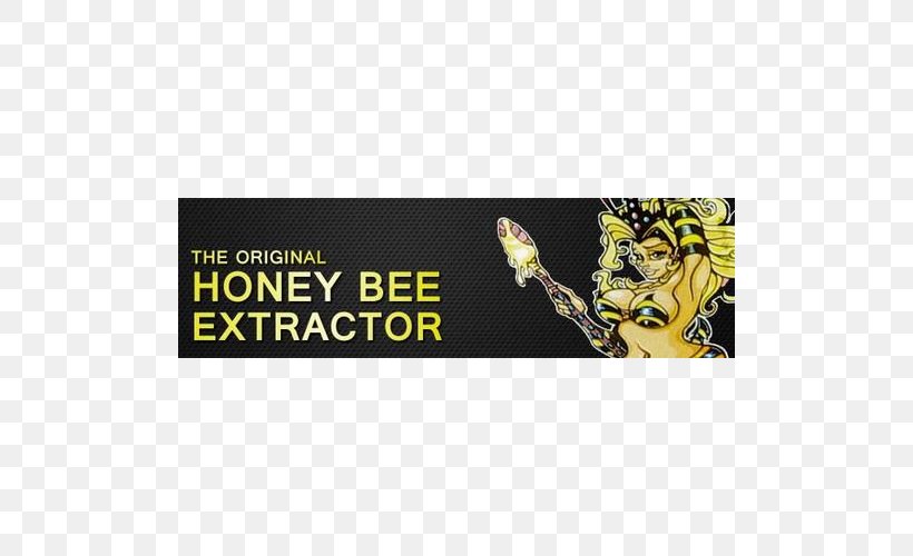 Honey Bee Text Logo Font, PNG, 500x500px, Bee, Advertising, Brand, Conflagration, Grow Shop Download Free