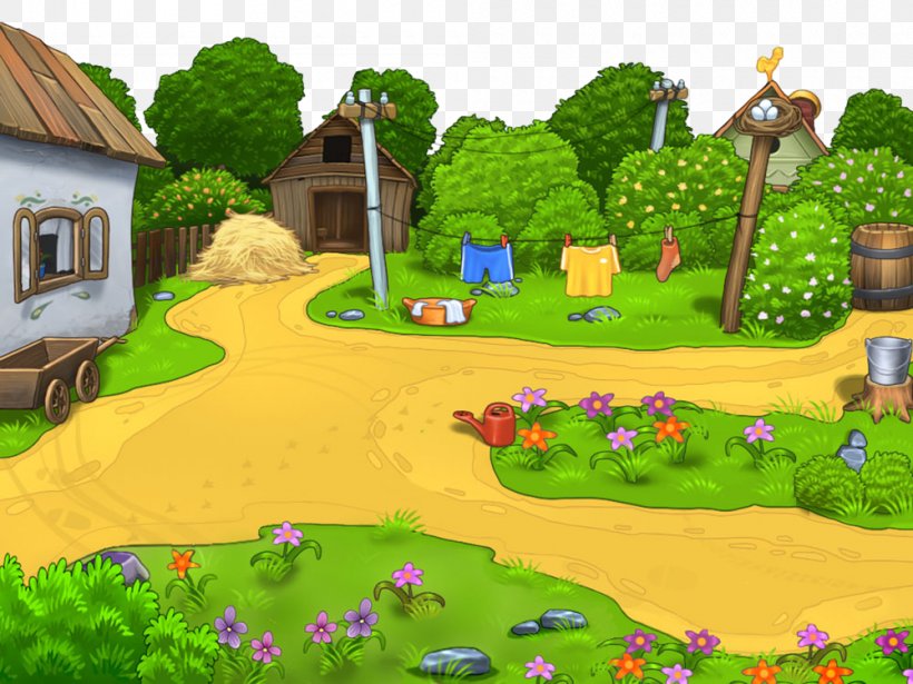 Nature Natural Landscape Biome Cartoon Grass, PNG, 1000x750px, Nature, Biome, Cartoon, Games, Grass Download Free