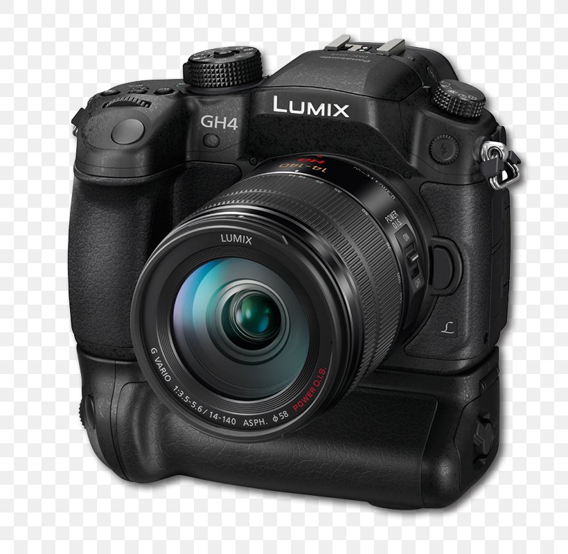 Panasonic Lumix DMC-GH4 Panasonic Lumix DMC-G1 Mirrorless Interchangeable-lens Camera, PNG, 781x800px, 4k Resolution, Panasonic Lumix Dmcgh4, Camera, Camera Accessory, Camera Lens Download Free