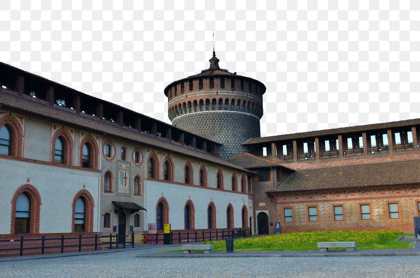 Sforza Castle Porta Sempione Parco Sempione Castello, PNG, 820x543px, Sforza Castle, Building, Castello, Castle, City Download Free