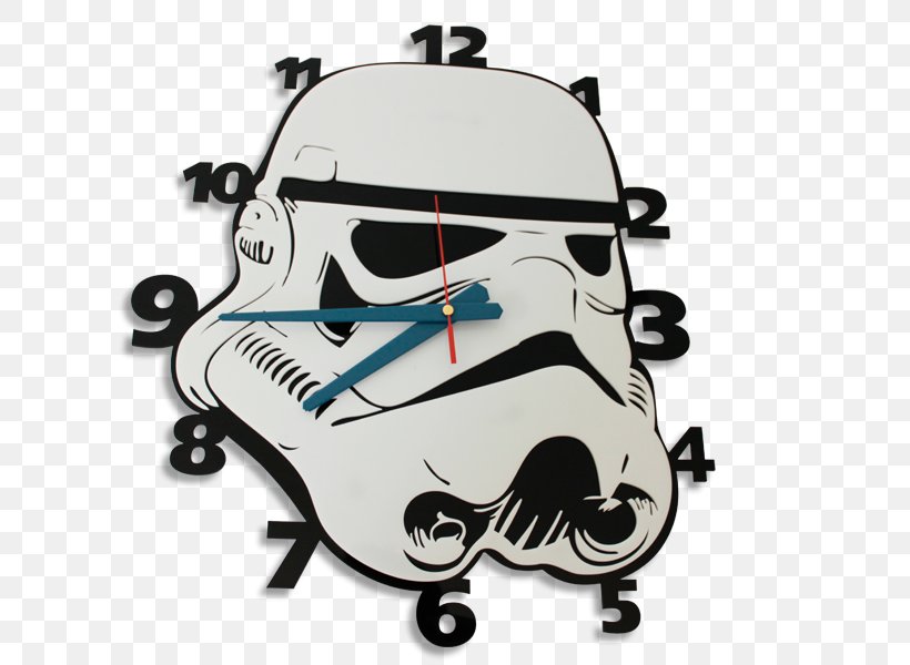 Stormtrooper Clock Laser Cutting Anakin Skywalker Star Wars, PNG, 800x600px, Stormtrooper, Anakin Skywalker, Clock, Cutting, Darth Download Free