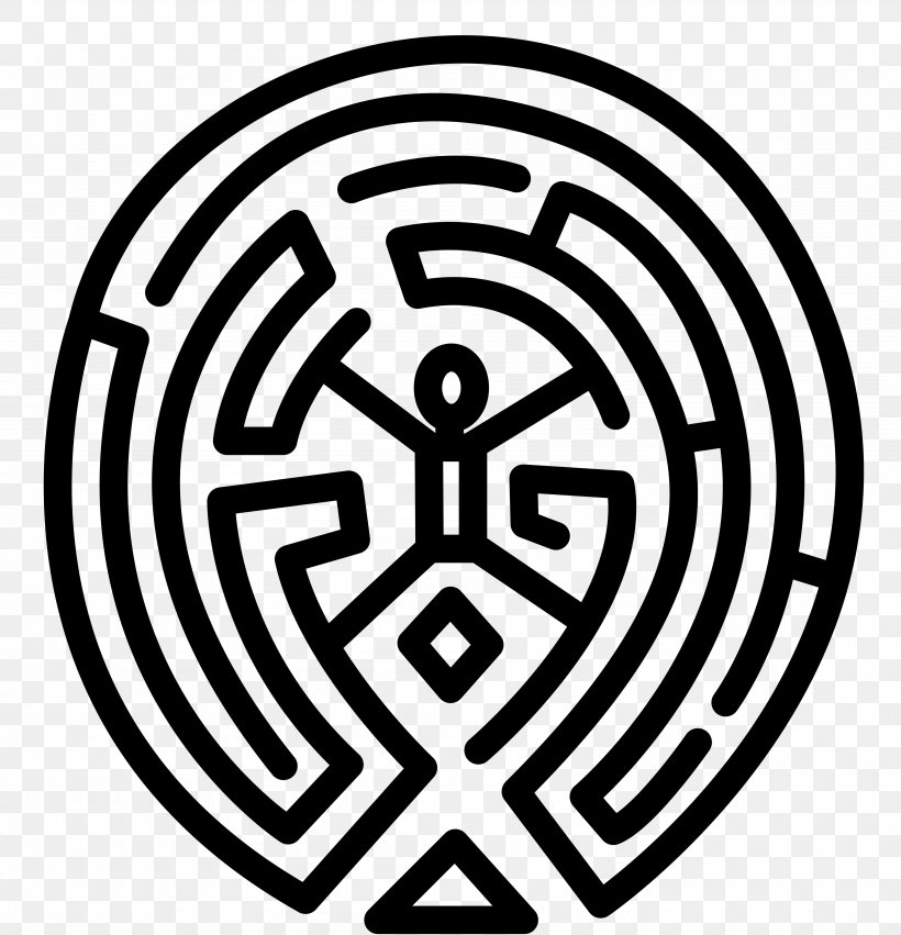 Television Show Maze Labyrinth Art, PNG, 4000x4156px, Television Show, Area, Art, Black And White, Film Download Free