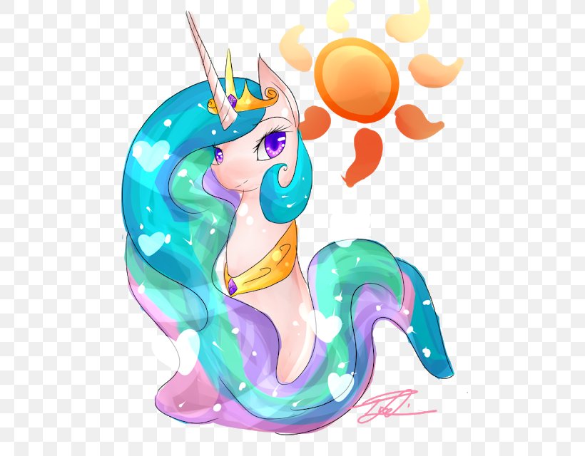 Princess Celestia Pony Clip Art, PNG, 596x640px, Princess Celestia, Blog, Fictional Character, Fish, Miniblog Download Free