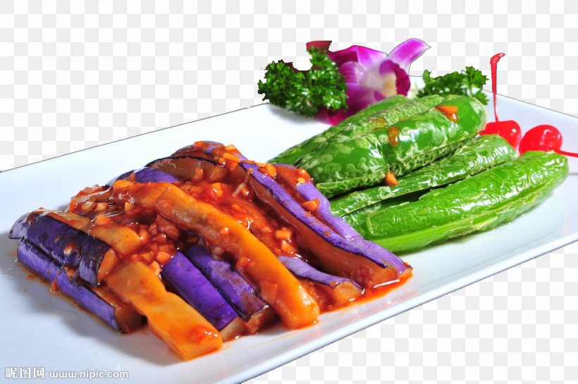 Vegetarian Cuisine Eggplant Sweet And Sour Vegetable Stir Frying, PNG, 1024x681px, Vegetarian Cuisine, Allium Fistulosum, Capsicum Annuum, Cuisine, Dish Download Free