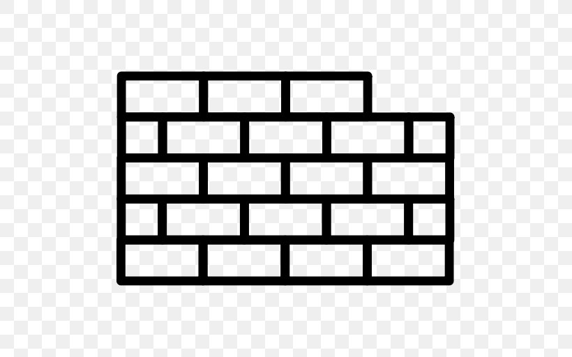Wall Brick Building Architectural Engineering, PNG, 512x512px, Wall, Architectural Engineering, Area, Black And White, Brick Download Free