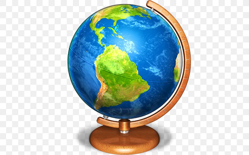 Globe EarthDesk Desktop Environment Computer Software, PNG, 512x512px, Globe, Computer Software, Desktop Environment, Earth, Internet Download Free