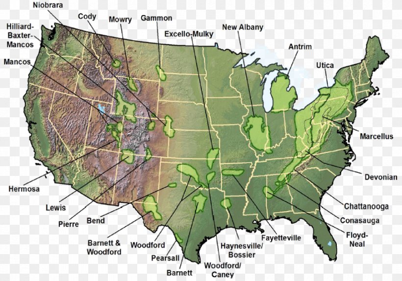 Marcellus Formation Utica Shale Modern Shale Gas Development In The United States: A Primer, PNG, 900x632px, Marcellus Formation, Area, Biome, Coal, Coalbed Methane Download Free