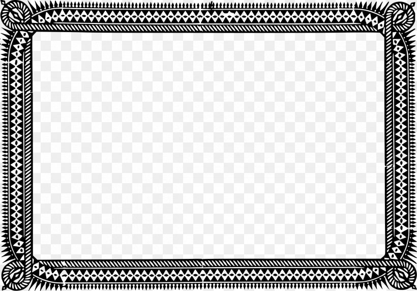 Picture Frame Black And White Clip Art, PNG, 2400x1677px, Picture Frame, Art, Black, Black And White, Drawing Download Free