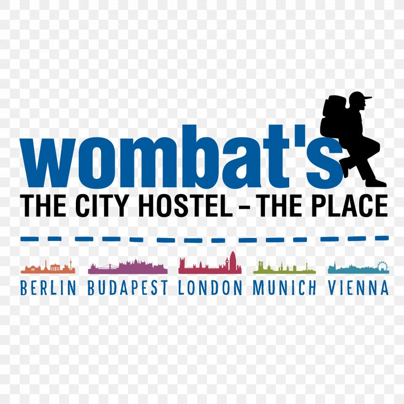 Wombat's CITY HOSTEL Munich Vienna Wombat's CITY HOSTEL Budapest Wombat's CITY HOSTEL London, PNG, 2263x2263px, Vienna, Accommodation, Area, Backpacker Hostel, Brand Download Free