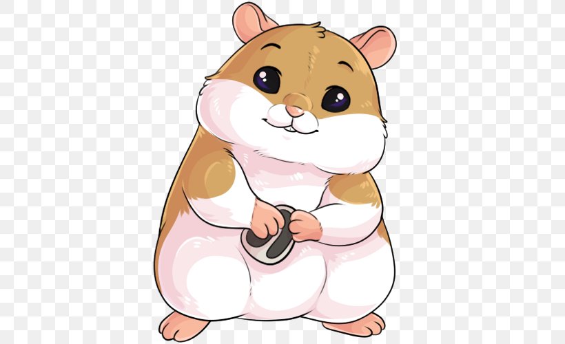Hamster Whiskers Guinea Pig Kitten Clip Art, PNG, 500x500px, Hamster, Cage, Carnivoran, Cartoon, Cat Download Free