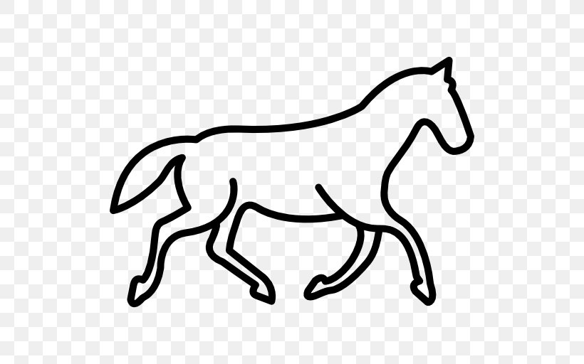 Horse Trot Canter And Gallop Equestrian Clip Art, PNG, 512x512px, Horse, Animal Figure, Artwork, Black, Black And White Download Free