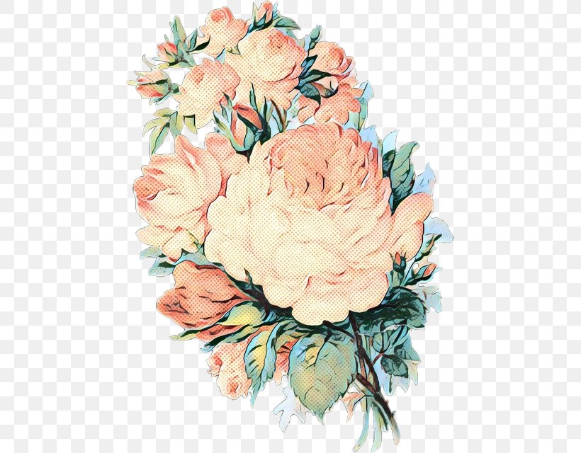 Pink Flower Cartoon, PNG, 463x640px, Cabbage Rose, Bouquet, Chinese Peony, Common Peony, Cut Flowers Download Free