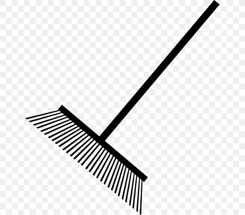 Rake Garden Clip Art, PNG, 651x720px, Rake, Black And White, Garden, Garden Tool, Gardening Download Free