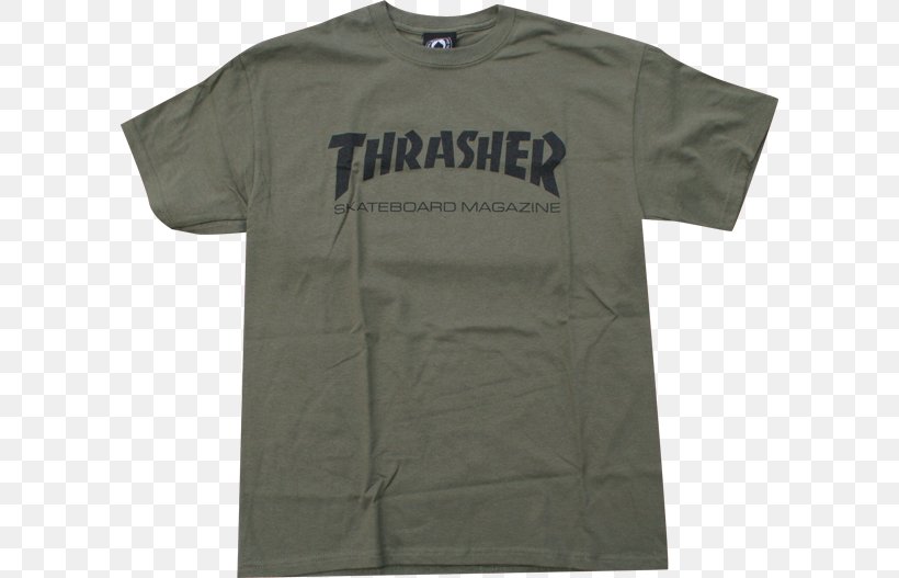 T-shirt Thrasher Hoodie Skateboarding Sleeve, PNG, 600x527px, Tshirt, Active Shirt, Amazoncom, Brand, Clothing Download Free