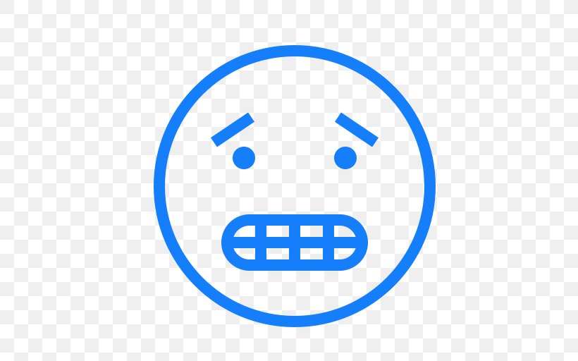 Emoticon Worry Anxiety Smiley, PNG, 512x512px, Emoticon, Adjustment Disorder, Anxiety, Anxiety Disorder, Area Download Free