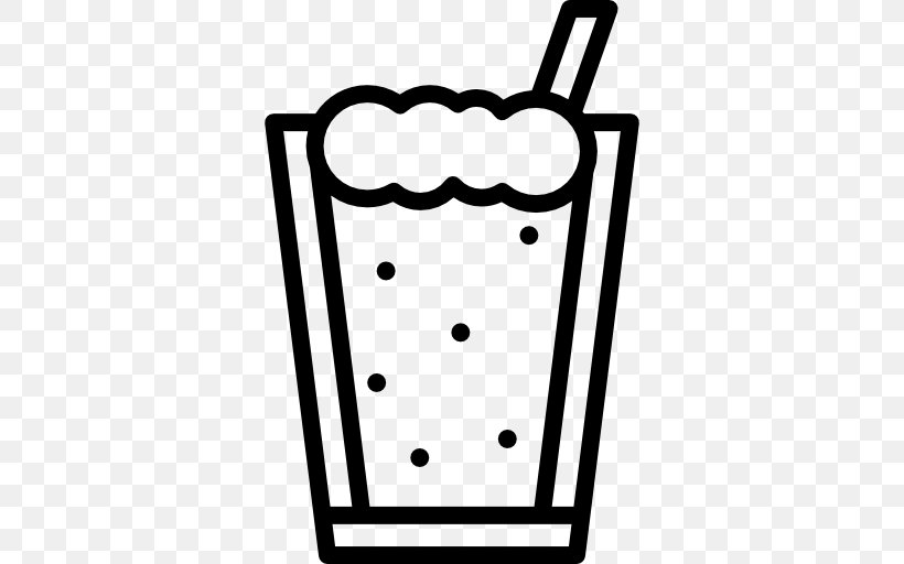 Milkshake Clip Art, PNG, 512x512px, Milkshake, Area, Black, Black And White, Food Download Free