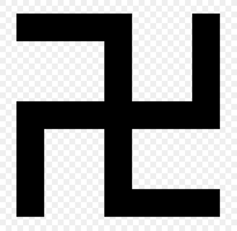 Fylfot Swastika Symbol Cross Potent, PNG, 800x800px, Fylfot, Black And White, Brand, Cross, Cross Potent Download Free