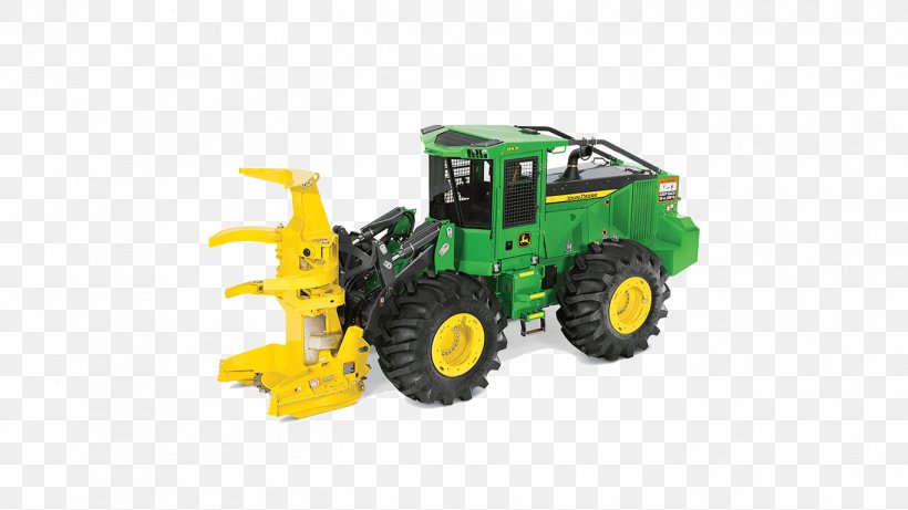 John Deere Feller Buncher Erb Equipment Company Tractor Machine, PNG, 1366x768px, John Deere, Agricultural Machinery, Box Blade, Combine Harvester, Construction Equipment Download Free