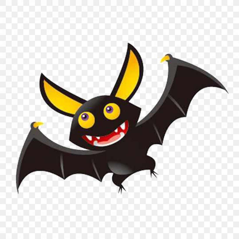 Bat Clip Art Halloween Image, PNG, 900x900px, Bat, Cartoon, Fictional Character, Halloween, Mammal Download Free