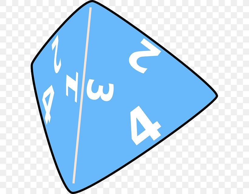 Dice Game Four-sided Die Clip Art, PNG, 617x640px, Dice, Area, Blue, Brand, Cube Download Free