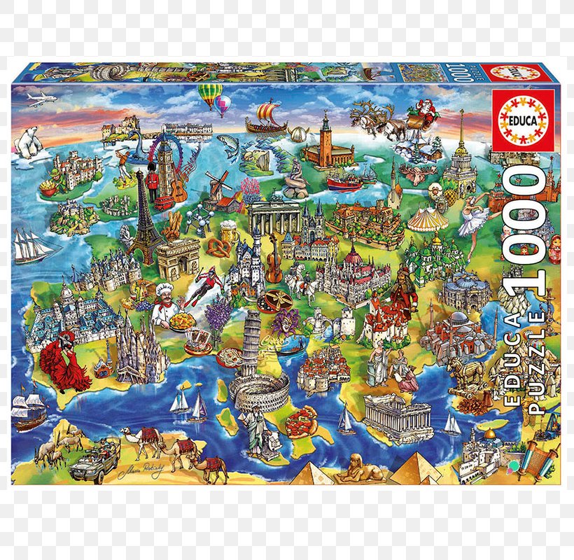 Jigsaw Puzzles World Puzzle Championship Educa Borràs, PNG, 800x800px, Jigsaw Puzzles, Drawing, Game, Map, Puzzle Download Free