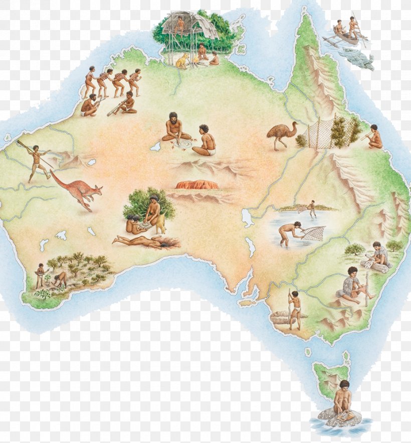 Prehistory Of Australia Map Quinkan Rock Art Illustration, PNG, 927x999px, Australia, Australian Art, Early World Maps, Flag Of Australia, Illustration Download Free