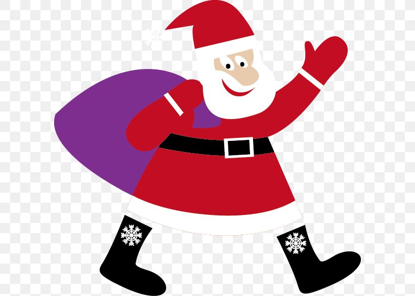 Santa Claus Christmas Clip Art, PNG, 606x584px, Santa Claus, Area, Artwork, Christmas, Fictional Character Download Free
