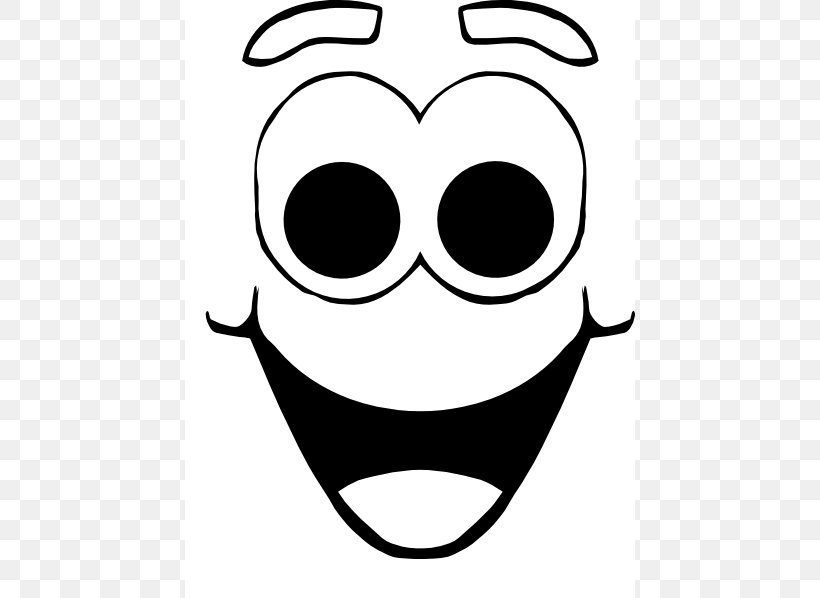 Smiley Black And White Clip Art, PNG, 450x598px, Smiley, Artwork, Black, Black And White, Blog Download Free