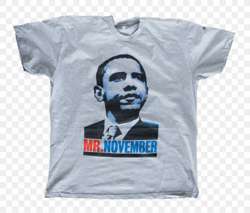 Barack Obama T-shirt Mr November The National, PNG, 1140x975px, Barack Obama, Blue, Brand, Logo, Mr November Download Free