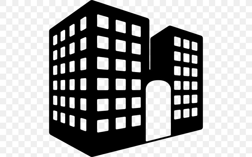 Building Clip Art, PNG, 512x512px, Building, Area, Biurowiec, Black And White, Brand Download Free