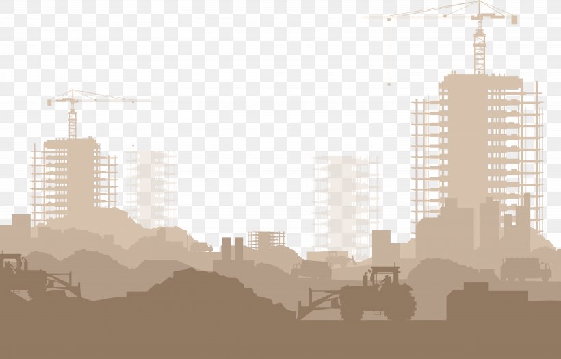 Silhouette, PNG, 5833x3729px, Silhouette, Architecture, Building, City, Daytime Download Free