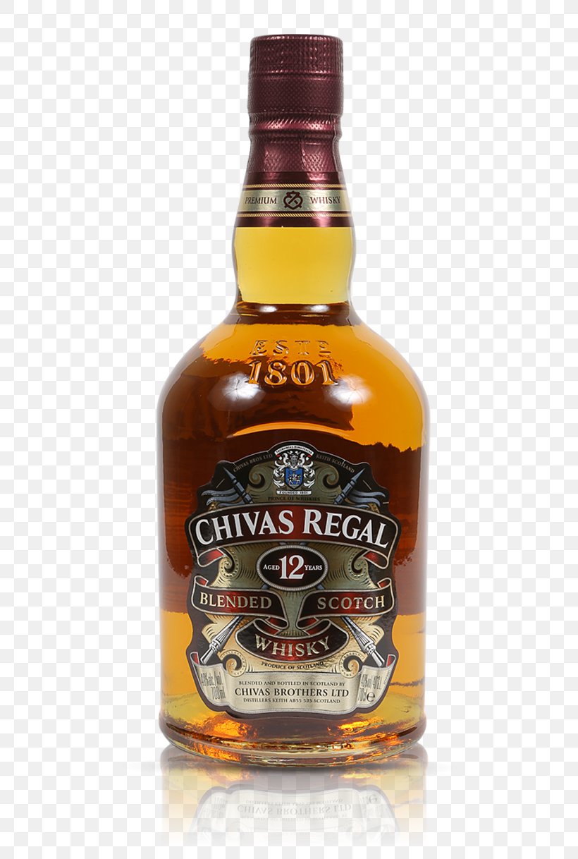 Chivas Regal Blended Whiskey Scotch Whisky Liquor, PNG, 800x1218px, Chivas Regal, Alcoholic Beverage, Alcoholic Drink, Blended Whiskey, Bottle Download Free