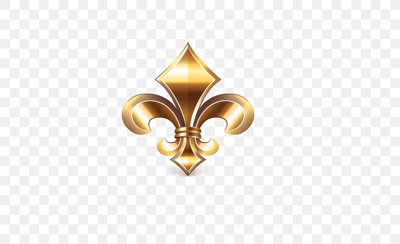 Golden Props, PNG, 500x500px, Fleur De Lis, Badge, Brass, Gold, Lilium Download Free