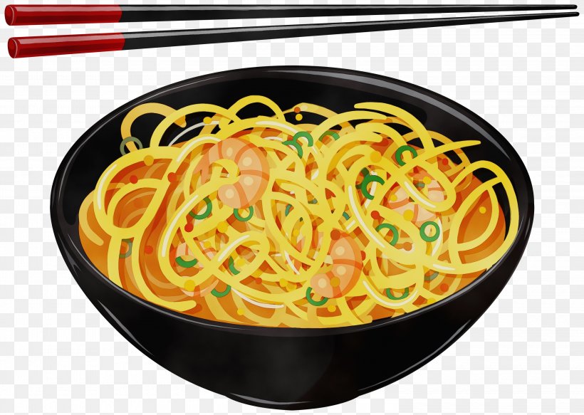 Ramen Noodle Food Chinese Noodles Dish, PNG, 3000x2134px, Watercolor, Chinese Noodles, Chow Mein, Cuisine, Dish Download Free