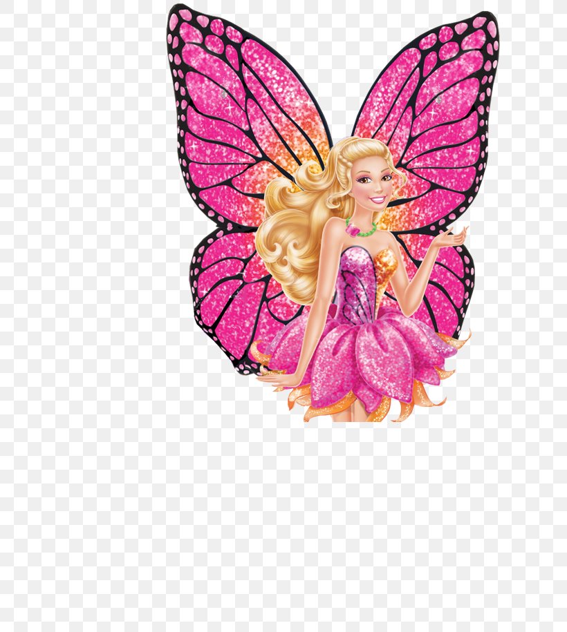 Barbie Mariposa Monarch Butterfly Paper, PNG, 651x915px, Barbie, Barbie Mariposa, Butterfly, Doll, Fairy Download Free