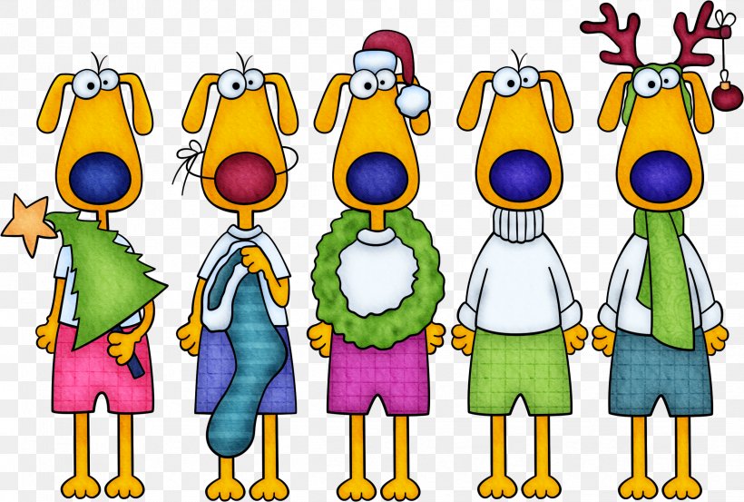 Dog New Year Holiday Clip Art, PNG, 2444x1651px, Dog, Art, Artwork, Cartoon, Christmas Download Free