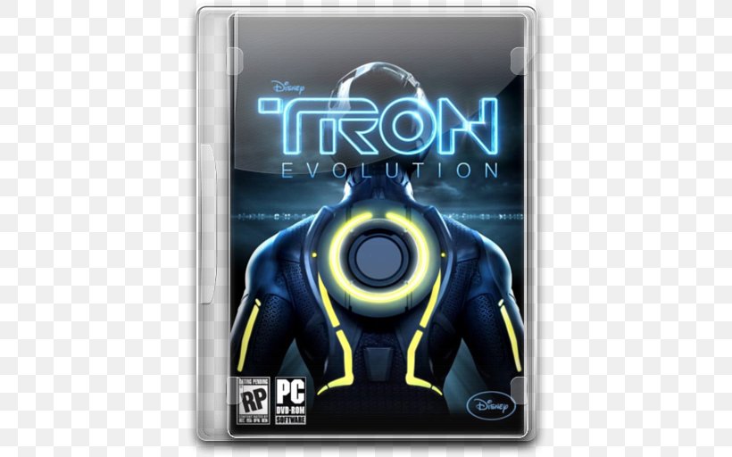 Tron: Evolution Xbox 360 PlayStation 3 Tron 2.0 Video Game, PNG, 512x512px, Tron Evolution, Brand, Computer, Computer Software, Electronics Download Free
