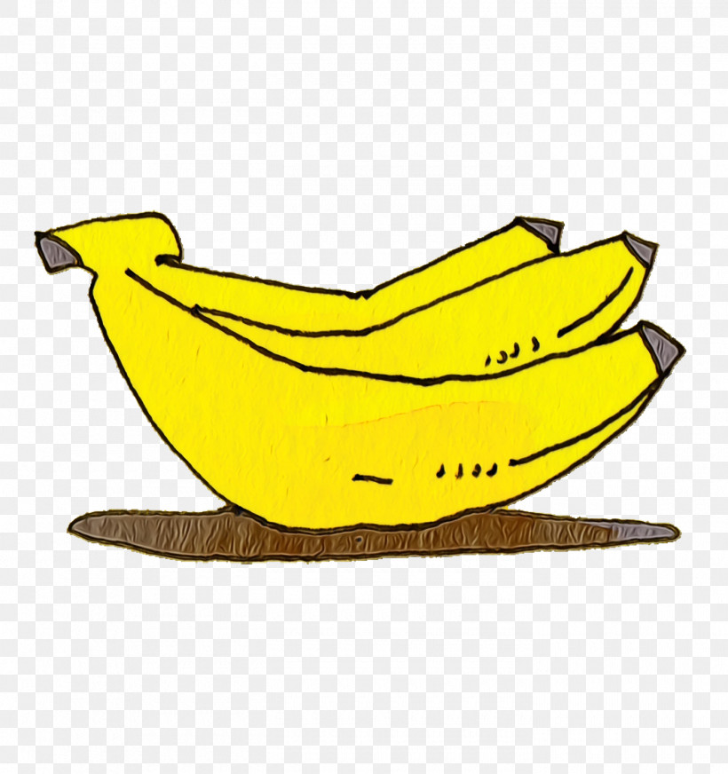 Banana Boat Angle Yellow Line, PNG, 1400x1490px, Cartoon Fruit, Angle, Banana, Boat, Boating Download Free