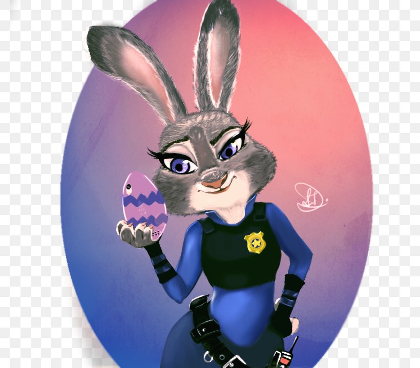 Lt. Judy Hopps Nick Wilde Rabbit Police Officer, PNG, 780x719px, 2016, Lt Judy Hopps, Art, Artist, Easter Bunny Download Free