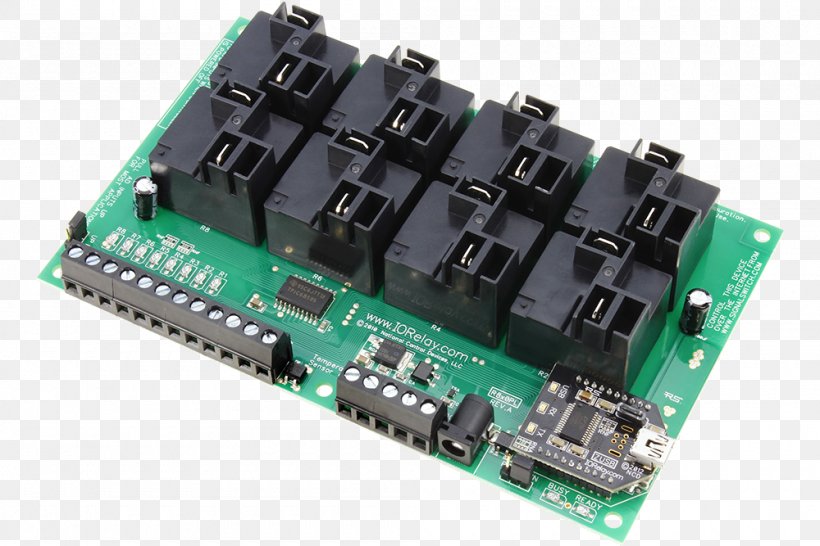 Microcontroller Transistor Electrical Network Electronics Relay, PNG, 1000x667px, Microcontroller, Capacitor, Circuit Component, Controller, Electric Current Download Free