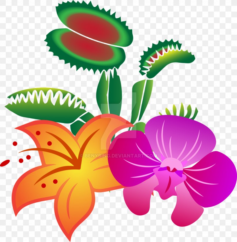 carnivores clipart flower