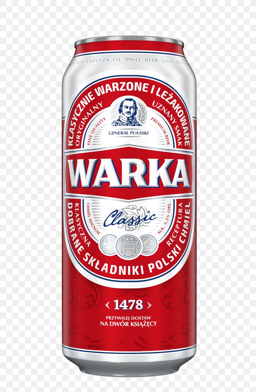 Beer Warka Brewery Lager Strong, PNG, 530x1255px, Beer, Aluminum Can, Brewery, Drink, Grupa Zywiec Download Free