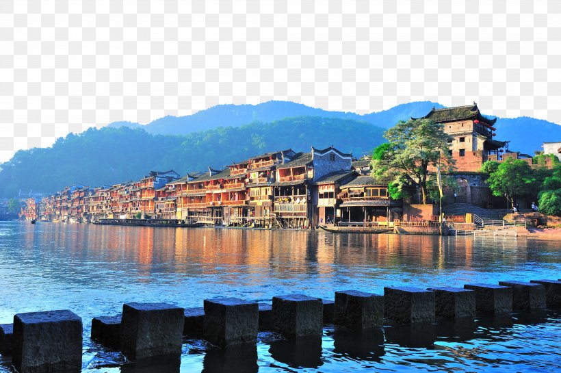 Fenghuang County Zhangjiajie Pingyao Package Tour Tourist Attraction, PNG, 4225x2811px, Fenghuang County, China, Fenghuang, Package Tour, Panorama Download Free