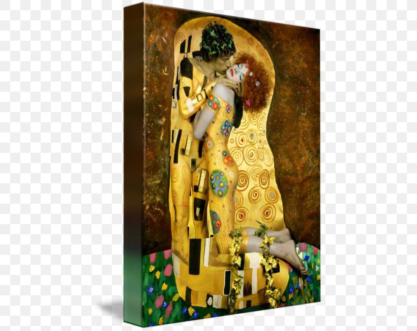 The Kiss Painting Art Canvas, PNG, 452x650px, Kiss, Art, Art Nouveau, Artist, Artwork Download Free