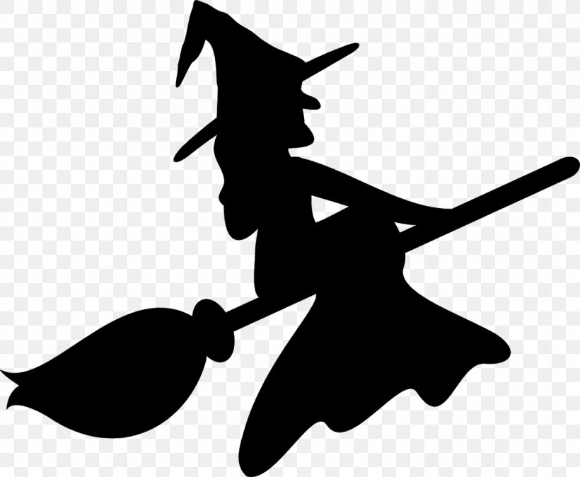 Silhouette Witchcraft Halloween Stencil, PNG, 1152x947px, Silhouette, Art, Artwork, Beak, Bird Download Free